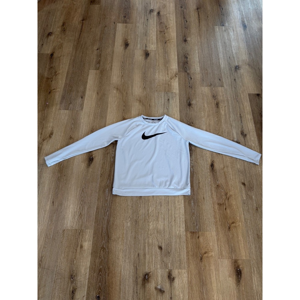 Nike Gorpcore Running Dri-FIT Top Women Medium Gray Long Sleeve Thumbhole CU3259